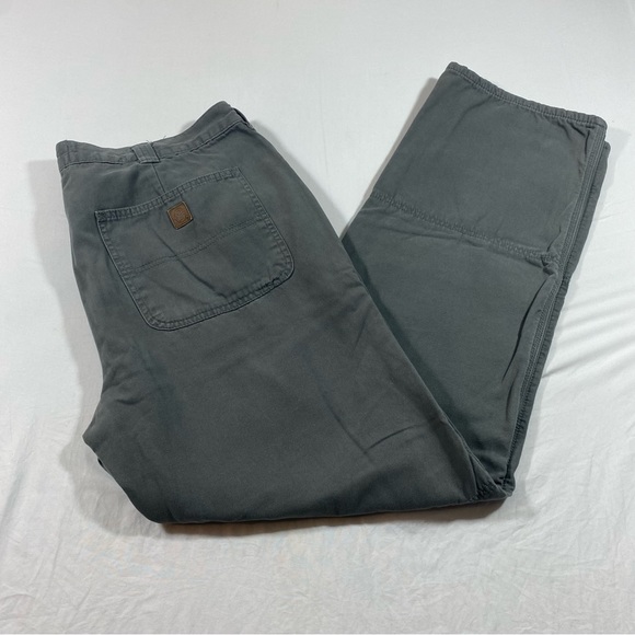 Coleman flannel Lined Straight Pants Gray men’s pants outdoors cold weather 34 - Picture 1 of 9